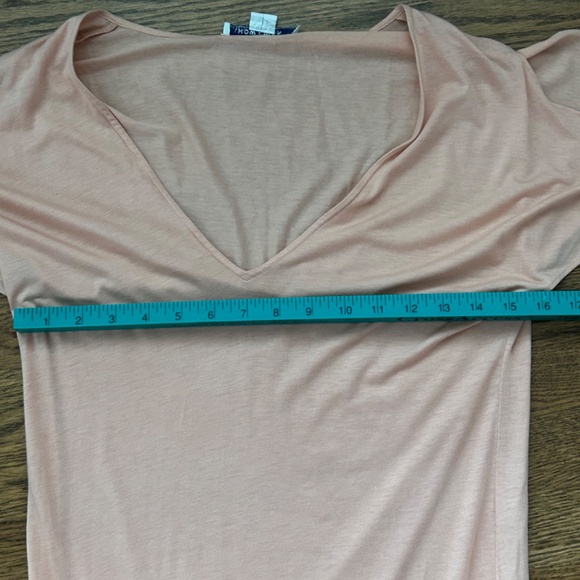 How & Wen Fairy Party Dress Peach Flirty Skirt - Picture 8 of 9